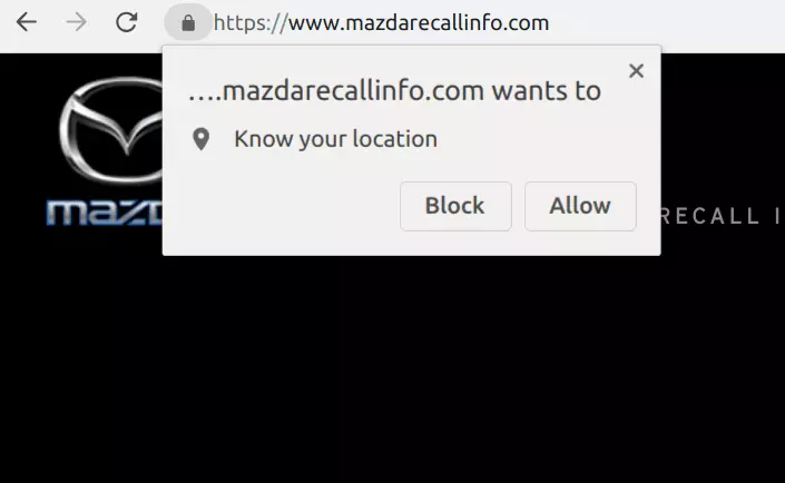 browser asks for location
